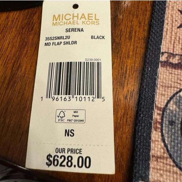 Michael Kors Black Shoulder Bag NWT - Picture 6 of 6